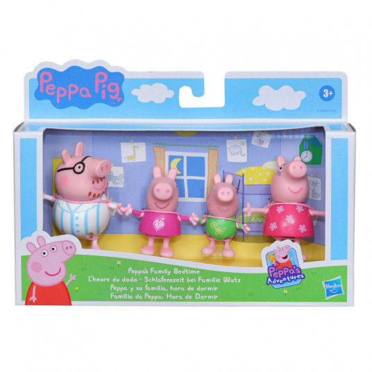 PEPPA PIG Rotaļu komplekts Ģimene, 4gab