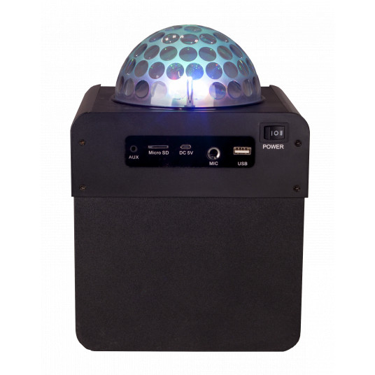 Pārnēsājams Bluetooth Disco karaoke skaļrunis N-Gear The Disco Block 410