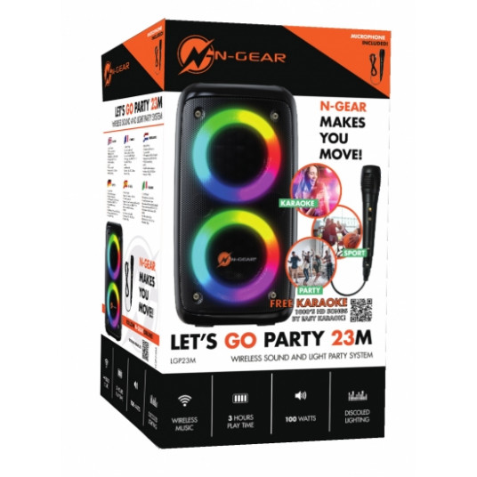 N-Gear Let’s Go Party Speaker 23M