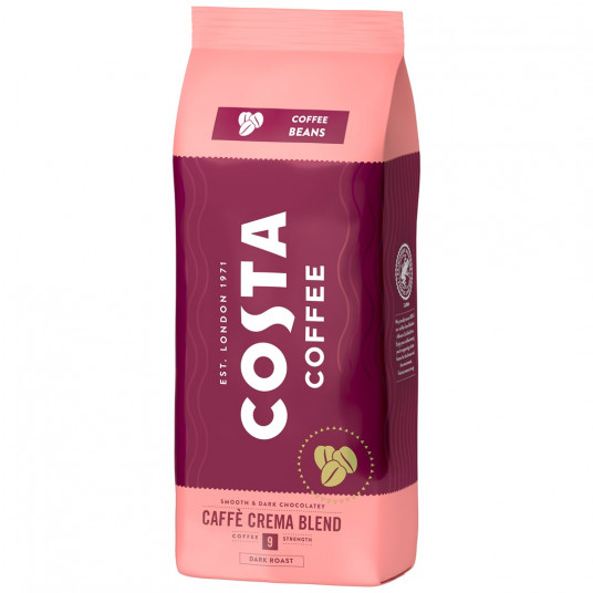 Costa Coffee Crema pupiņu kafija 500g