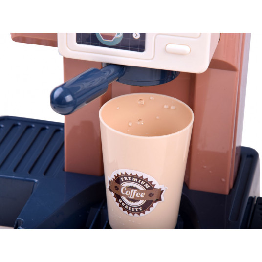 Kafejnīcas kafijas automāts ar kases aparātu un displeju ZA3762