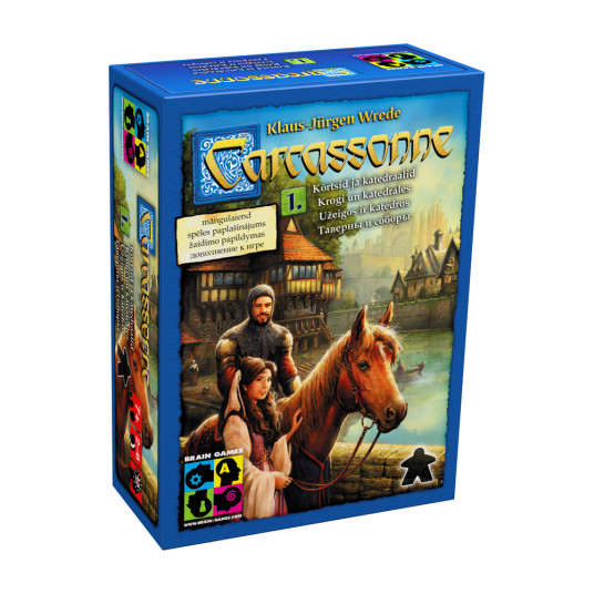 Prāta spēles Carcassonne Inns & Cathedrals galda spēle
