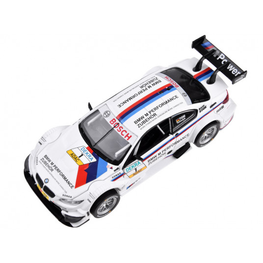 Metāla sporta auto - BMW M3 DTM, balts