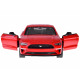 Metāla auto modelis - Ford Mustang GT, sarkans 