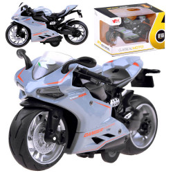 Diecast modelis Motocikls ar auklu rotaļlietu ZA3933 A