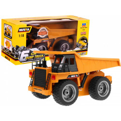 Rotaļu auto R/C 2.4 G Metāla pašizgāzējs Cab 1:18