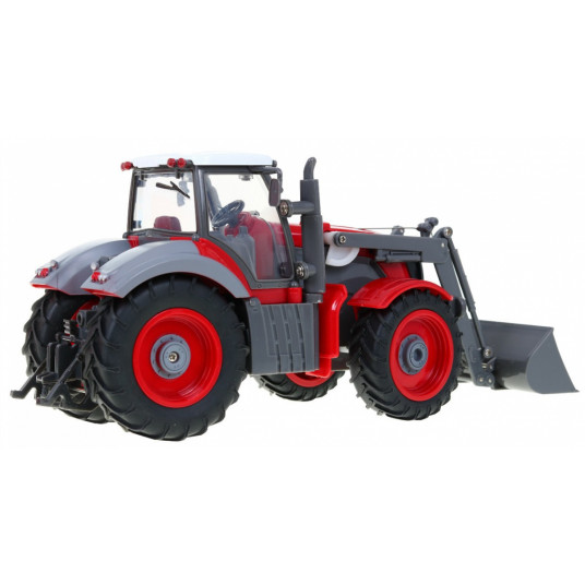 Sarkana traktora piekabe, zaļa 2,4 GHz