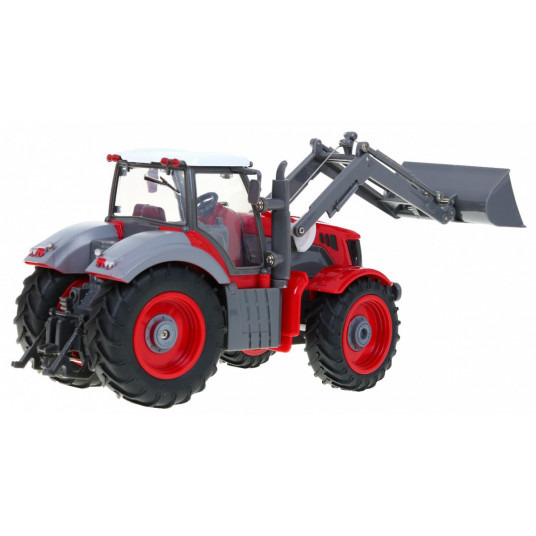 Sarkana traktora piekabe, zaļa 2,4 GHz