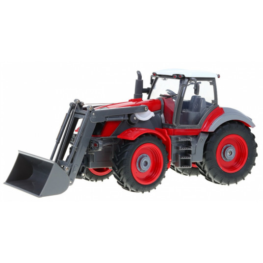 Sarkana traktora piekabe, zaļa 2,4 GHz