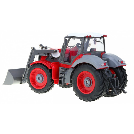 Sarkana traktora piekabe, zaļa 2,4 GHz