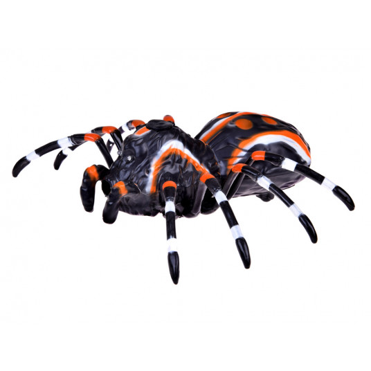 Reālistiska zirnekļa rotaļlieta ar tālvadības pulti, iedegas, staigā pa pāriem RC0636