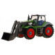 Roger Green Farm Tractor Green ar sarkanu piekabi 1:28