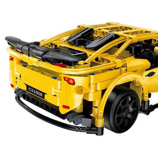 CaDa C51008W R/C Racing Toy Car Saliekams konstruktoru komplekts 419 daļas