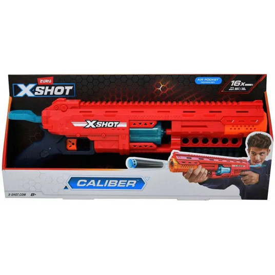 XSHOT rotaļu pistole Excel Caliber, sortiments, 36675