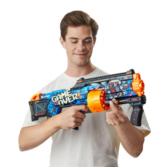 XSHOT rotaļu pistole Skins Last Stand Ghost, 16 gab., 36693(3658P)