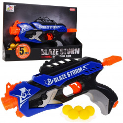 Bērnu šautene ar patronām Blaze Storm, zila