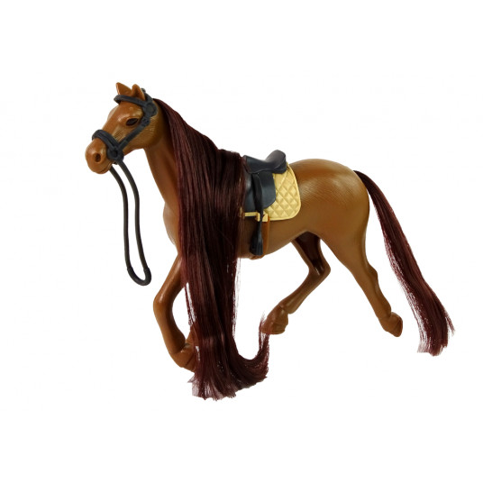 Zirga figūru komplekts ar piederumiem