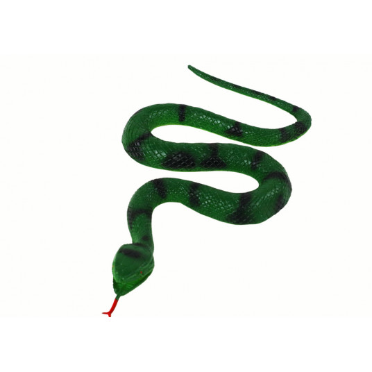 Gumijas čūska, zaļa