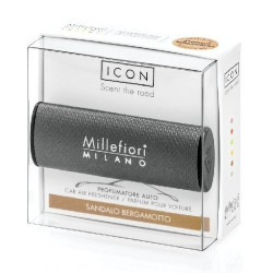 Millefiori Milano - Auto aromāts Icon Urban Sandalwood un bergamot 47 g