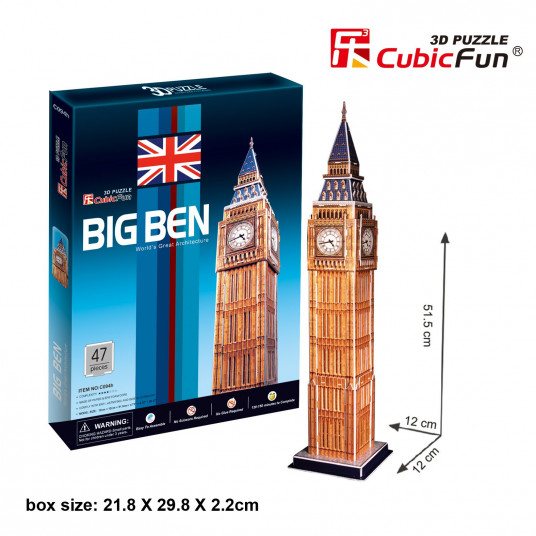CUBICFUN 3D puzle Big Ben