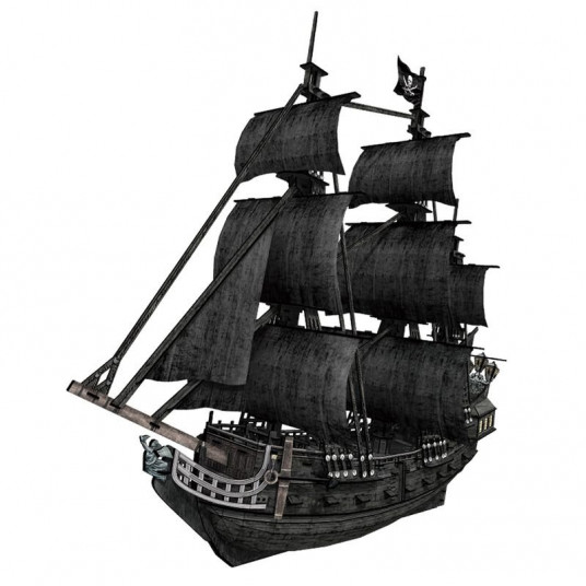 CUBICFUN 3D Puzle kuģis \"Queen Ann\s Revenge\"