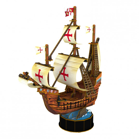 CUBICFUN 3D puzle Kuģis Santa Maria