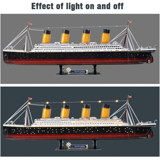 CUBICFUN 3D Puzle - Titanic