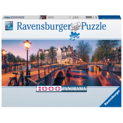 RAVENSBURGER puzle Abend in Amsterdam, 1000gab, 16752