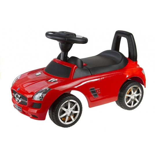 Automašīna "Mercedes-Benz SLS AMG", sarkana