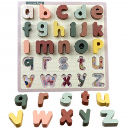 Koka puzle - Mazie alfabēta burti