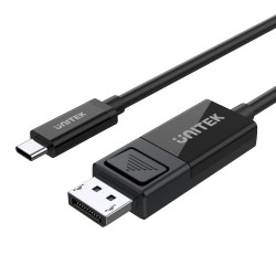UNITEK V1146A kabeļa dzimuma mainītājs USB-C DisplayPort Black