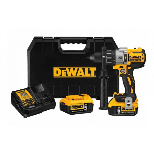 DEWALT DCD996P2 urbjmašīna Keyless Black, Yellow 2,1 kg