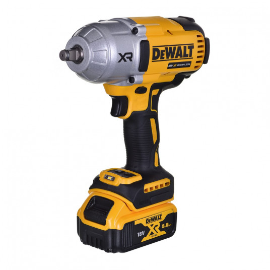 Triecienuzgriežņu atslēga 1/2" 18V 2x5,0Ah DCF900P2T-QW DEWALT