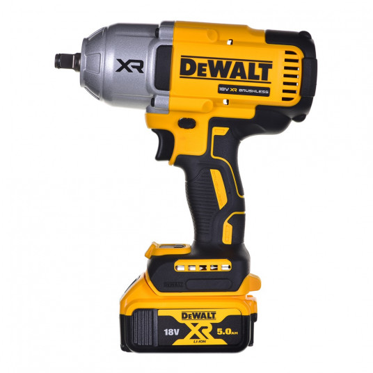 Triecienuzgriežņu atslēga 1/2" 18V 2x5,0Ah DCF900P2T-QW DEWALT