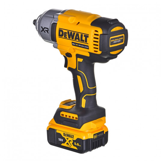 Triecienuzgriežņu atslēga 1/2" 18V 2x5,0Ah DCF900P2T-QW DEWALT