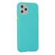 Mocco Soft Cream Silicone Back Case for Apple iPhone 12 Pro Max Green