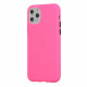 Mocco Soft Cream Silicone Back Case for Apple iPhone 12 Mini Pink