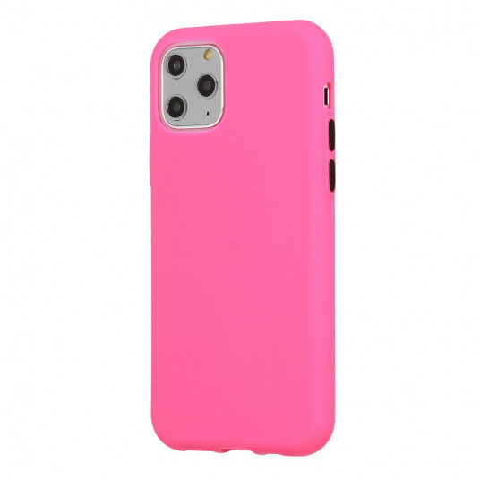 Mocco Soft Cream Silicone Back Case for Samsung Galaxy S21 Pink