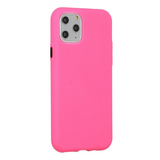 Mocco Soft Cream Silicone Back Case for Samsung Galaxy S21 Pink