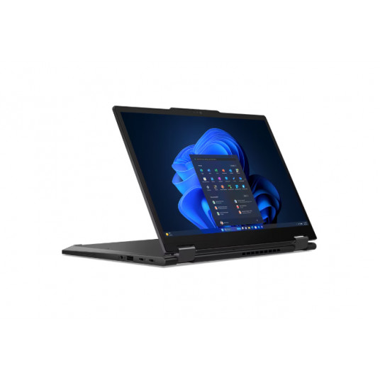 Lenovo | ThinkPad X13 2-in-1 (Gen 5) | Melns | 13,3 collas | IPS | Skārienekrāns | WUXGA | 1920 x 1200 pikseļi | Pretspīduma | Intel Core i7 | ULT7-155U | SSD | 32 GB | Lodēts LPDDR5x | SSD 1000 GB | Intel Graphics | Windows 11 Pro | Bluetooth 1ax versija