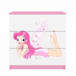 Dresser Babydreams - Fairy, rozā