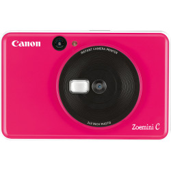 Canon Zoemini C (Bubble Gum Pink) + 20 loksnes Canon Zink fotopapīrs