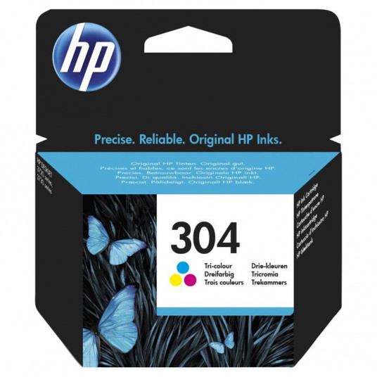 Tinte HP 304, krāsa
