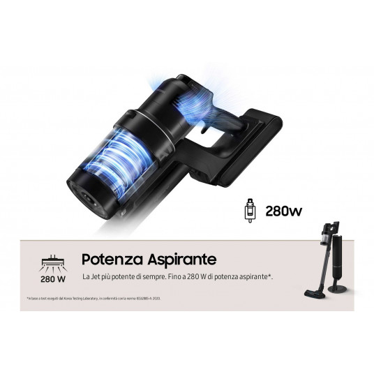 Putekļsūcējs - slota Samsung Bespoke Jet AI VS28C9784QK/WA 