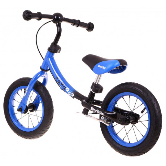 Līdzsvara velosipēds BOOMERANG, 10-12", zils