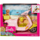 Barbie FRP56 lelles aksesuārs Leļļu skrejritenis