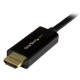 StarTech.com DP2HDMM1MB video kabeļa adapteris 1 m DisplayPort HDMI A tips (standarta) melns