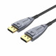 UNITEK C1616GY DisplayPort kabelis 10 m Melns, pelēks