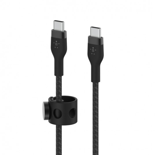 Belkin BOOST↑CHARGE PRO Flex USB kabelis 2 m USB 2.0 USB C Melns