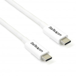 StarTech.com TBLT3MM2MW Thunderbolt Cable 2 m 20 Gbit/s balts